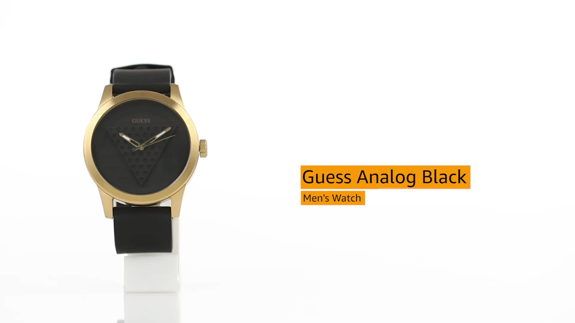 Guess Analog Black Dial Men
