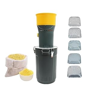 HUSPOO Getreidemühle Elektrisch 1000W 25L