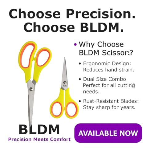 Image of Utility all Purpose Golden Scissors, Gold Kitchen Shears or Ribbon Cutting - Household Stainless Steel Golden Scissors - Multi-Purpose Stainless Steel Sharp Blades (Mixed Combo)