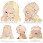 30 Inch 613 13x6 Lace Front Wig Human Hair 200 Density Body Wave Blonde Wig Human Hair Pre Plucked 613 HD Lace Frontal Wig 13x6 Body Wave Wigs With Baby Hair For Women - Image 3