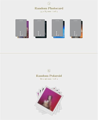 Miniatura 5 de LALISA LISA Primer álbum sencillo (GOLD VER.)