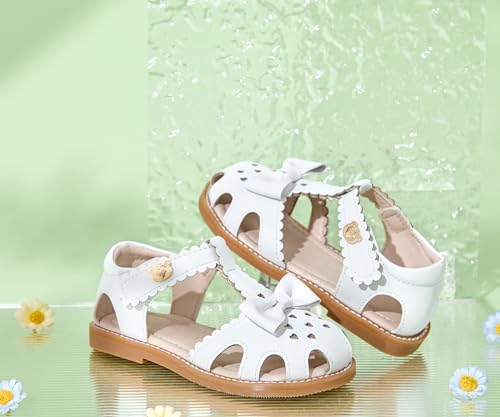 Image of GINFIVE Toddler Girls Sandals Girls Toddler Sandals Little Girls Kids Shoes