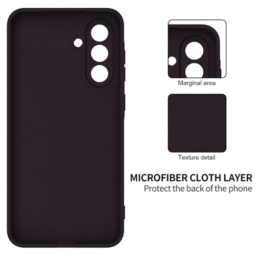 Image of FIRST MART Matte Silicone Back Cover for Samsung Galaxy S26 - Pruple