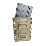 Mag Pouch 5.56mm Molle Rifle Magazine Pouches 7.62mm, Tactical Mag Holster Softshell Universal Mag...