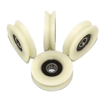 Lot De 4 Roues Pour Patins à Roulettes/ Scooter - 72mm, Dureté 82A, Couleur Noire