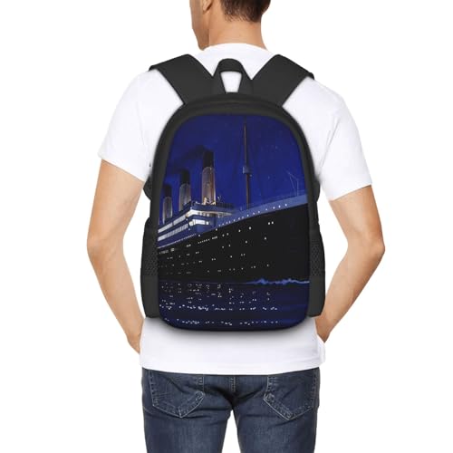 Morrales plegable de 20l negro para hombre y mujer miniatura 6