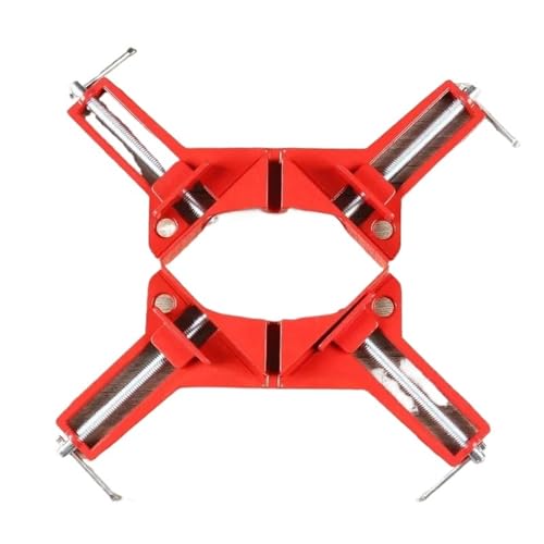 4PCS Multifunction Right Angle Clamp 90 Degrees Corner Clamp Picture Frame Holder Glass Holder DIY Woodworking Hand Tools