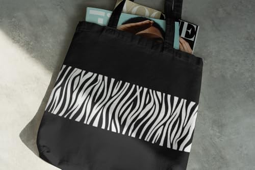 Image of Canvas Tote Bag for Women with Zipper & Pocket(Pack of 1) | Stylish Cotton Handbags for College | Aesthetic Tote Bag for Office, Shopping, Travel, Beach & Daily use