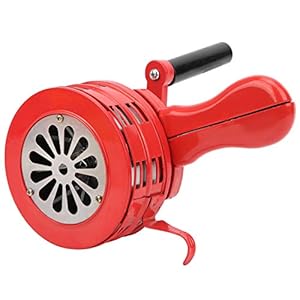 Estink Handkurbel-Sirene 120 Db Rot