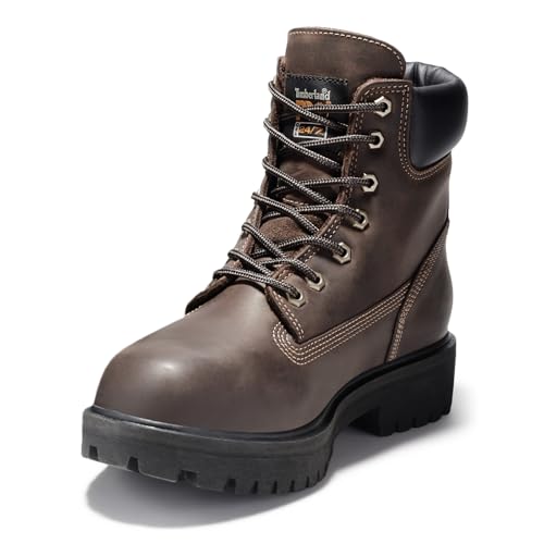 Image of Timberland PRO Mens Direct Attach 6 inch Steel Safety Toe Waterproof Insulated Boot