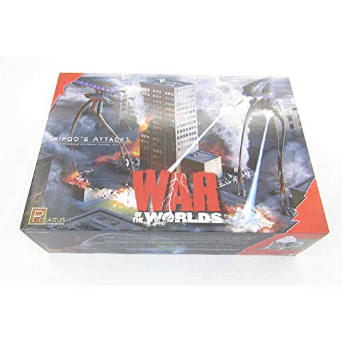 Pegasus SpielePEG9006 1:350 Alien Tripods Attack Diorama Kit, Multi-Colour