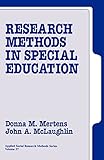Research Methods in Special Education (Applied Social Research Methods)