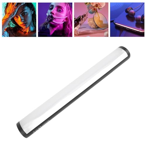 Różdżka świetlna RGB, Ręczna Wideo z magnetyczną diodą LED, 2700 K do 6500 K, Kontrolowana Przez aplikację, Otwór na śrubę 1/4 Cala, do Fotografii z 12 Wstępnie Ustawionymi