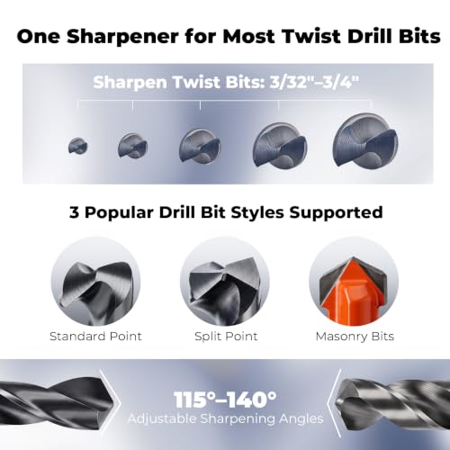 Angle Beast Electric Drill Bit Sharpener