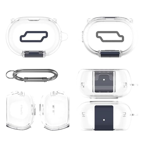 Bose QuietComfort Earbuds (2024) �p�C���z���ی�P�[�X�ACONTEME �J���r�i�t���V���R���\�t�g�P�[�X�A���S�A�t�����g LED �\�� (D92-����)
