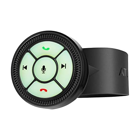 ATOTO AC-44F8 Watchband Style Wireless Remote Control with Luminous Buttons, Key Mapping, for Both ATOTO Car Stereos and Other Brands, Substitute for Steering Wheel Controls Cover
