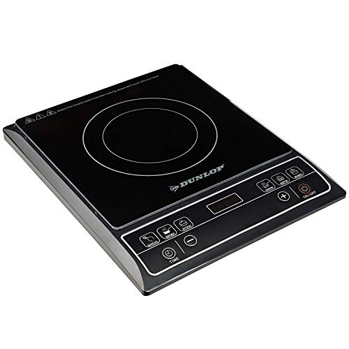 Dunlop Inductiekookplaat, 1600 watt, digitaal display en sensorknoppen, oververhittingsbeveiliging, timer, 6… - Image 4
