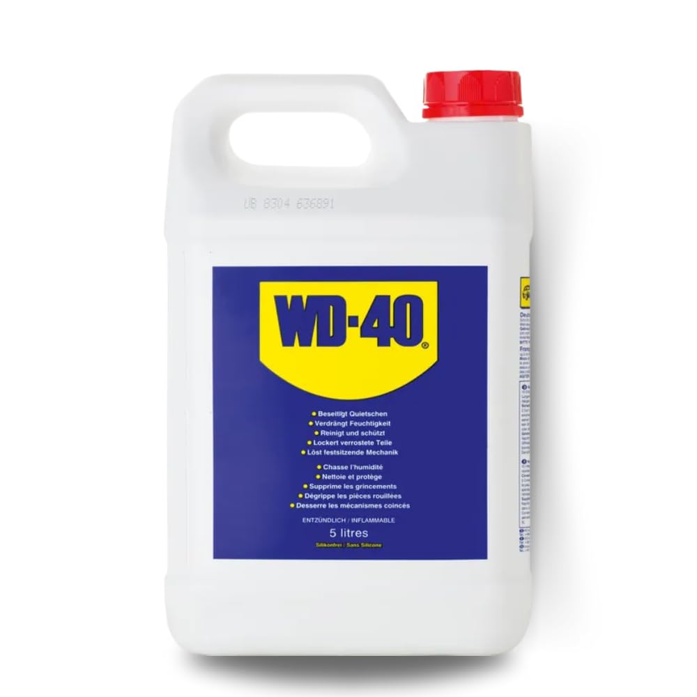 Multi-Use Product - Multi-Spray Oil & Lubricant, Removes grease, protects against rust and expels water, Jerrycan, 5L