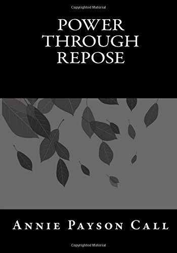 Power Through Repose 1546898336 Book Cover