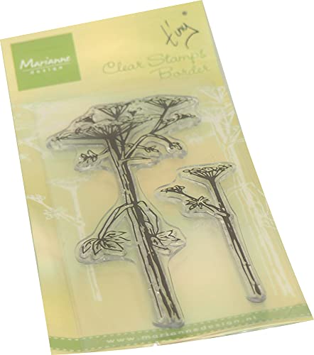 Marianne Design Clear, Tiny's Border-Hemlock, for Stamping Cardmaking Arts and Crafts One Size - Image 2