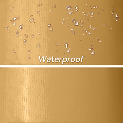 Image of Reniteco Tan Duct Tape- 2 inches x 10 Yards, Waterproof & All-Weather, No Residue, UV Resistant, Heavy Duty for Car, Home & Outdoor Repairs, 1 Roll