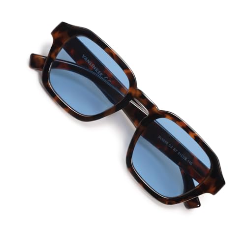 Image of VANLINKER Retro Vintage Polarized Trendy Small Square Sunglasses for Women Men 2025 Fashion Shades VL9858
