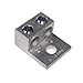 1/0 AWG Two Conductors One Hole Mount Aluminum Mechanical Lug [Set of 3]