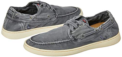 Sapato Casual Reserva Topsidercanvas Masculino, Chumbo, 42