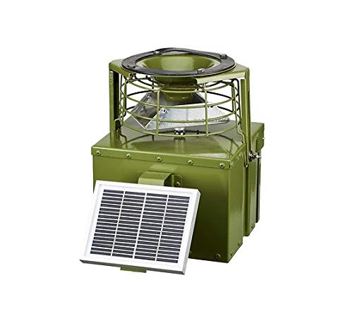 Comedero automático de Caza metálico HUNTERA FeedPro M2 12V con Placa Solar