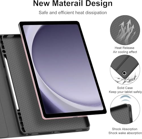 Image of typecase Keyboard Case for Samsung Galaxy Tab A11+ / A11 Plus 2025 (11 Inch) & A9+ / A9 Plus 2023 (11 inch) with Touch Trackpad, Multi Viewing Angle, Wireless Detachable Folio KB Cover & S Pen Holder