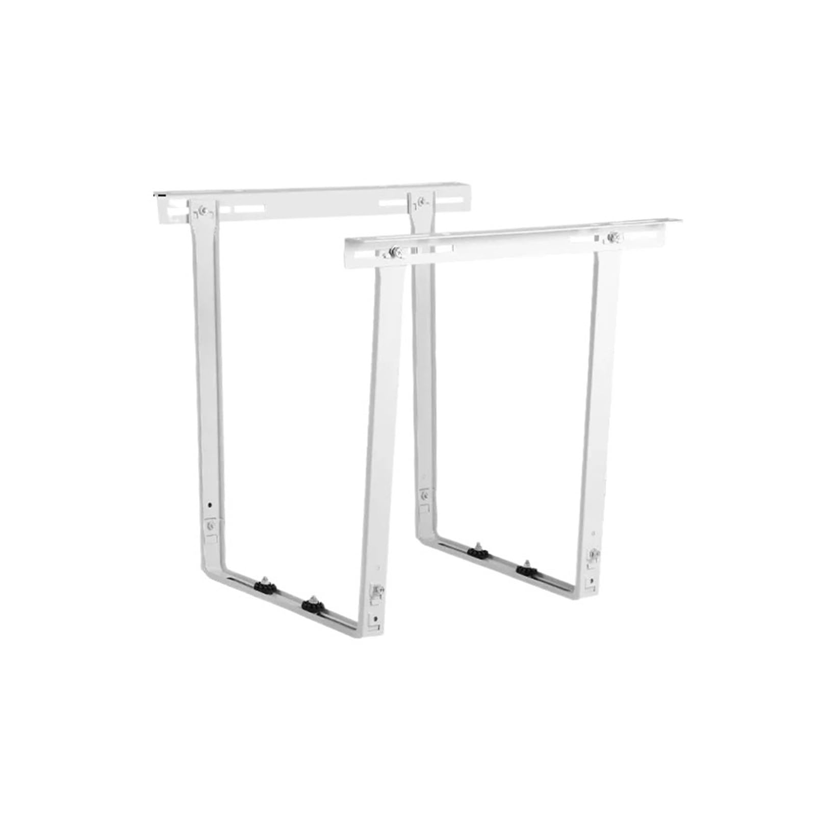 Ixllppyfn 1Pcs B Air Conditioner Shelf, External Unit Bracket, Outdoor Unit, Ceiling Bracket, Top-Mounted Hanger Hanging, Hanging Ce(1Pcs B)