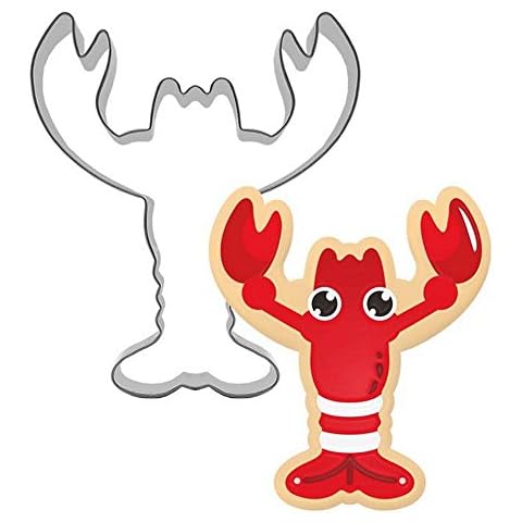 Lobster Biscuit Cookie Cutter - Stainless Steel Cover