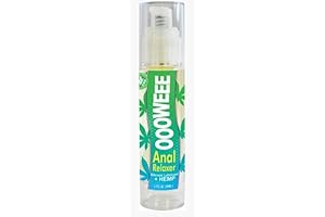 Hemp Lube Anal Relaxer Silicone Lubricant - For Extra-Smooth & Sensual Play