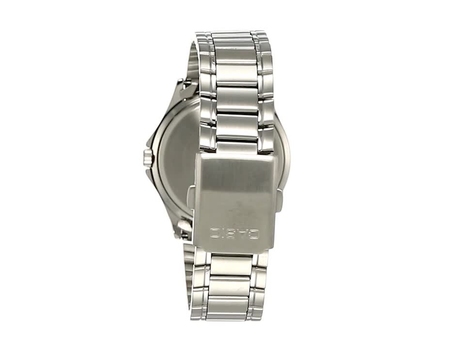 Orologio Casio Uomo Analogico Argento Acciaio Inox MTP-1239D-2A - Elegante Qu