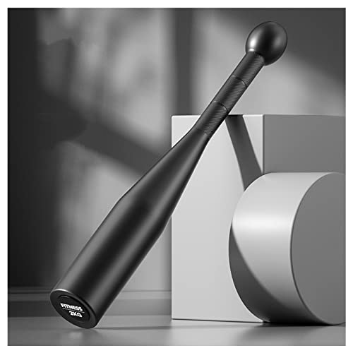 NENAGGE Heavy Duty Steel Indian Clubs for Training Steel Mace Exercise Club Men & Women's Weighted Club for Exercise Strength Training Full Body Workout and Rehabilitation,2kg/4.4lb