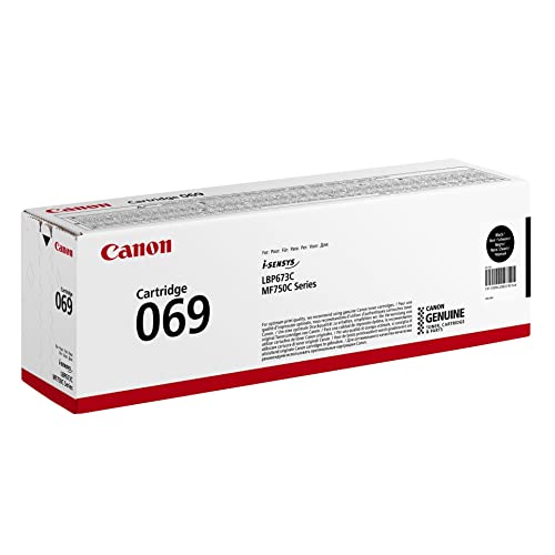Canon 069 - Schwarz - original - Box - Tonerpatrone - fĂĽr i-SENSYS LBP673Cdw, LBP673dw, MF752Cdw, MF754Cdw