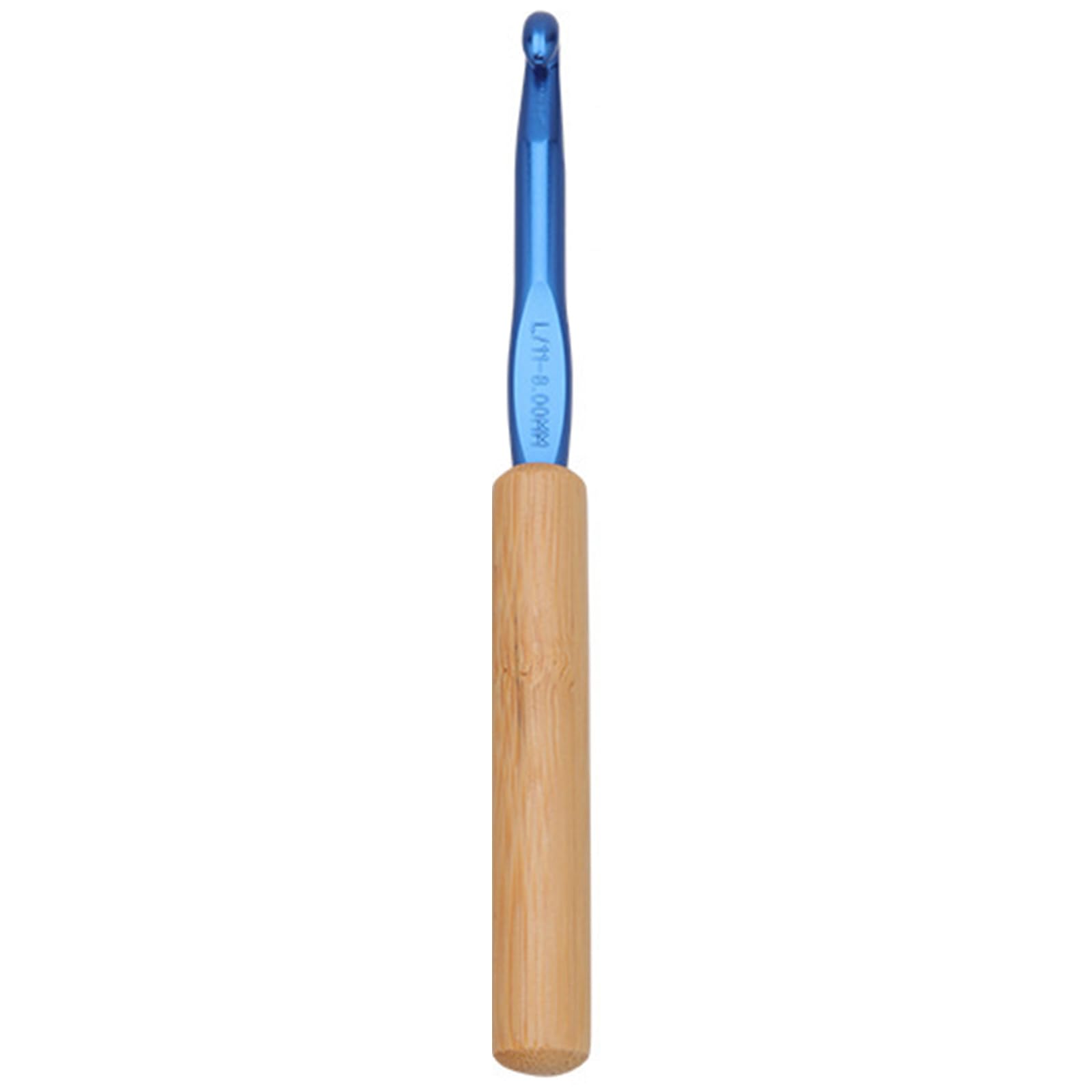 Ergonomic Crochet Hook Wood Handle Tunisian Crochet Hook Afghan Needle for Rug Making Hair Braiding and Knitting Wood Set