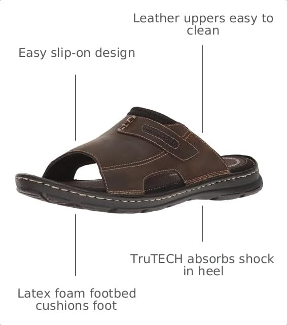 Image of Rockport Men's Darwyn 2 Slide Sandal