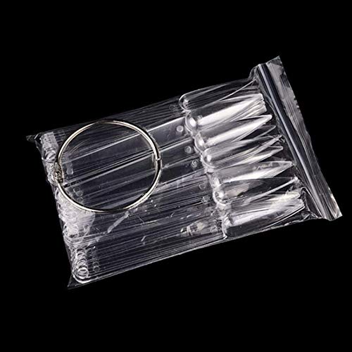 250 bastoncini a stiletto per unghie a punta con