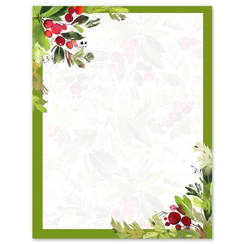 AnyDesign 80 NX}X Xe[Vi[y[p[ Xmas qCM̗t ^[wbh  MLp zf[m[g O[eBOJ[h ҏ ItBX wZ 8.5 x 11C`