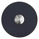 Runde Klingelplatte mit einem Durchmesser von 80mm und einer Stärke von 2mm, Nettogewicht: 0,2 kg, max 24 Volt