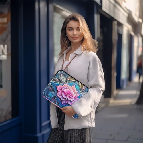 Funda para laptop Boho Mandala Lotus 13-14 pulgadas miniatura 7