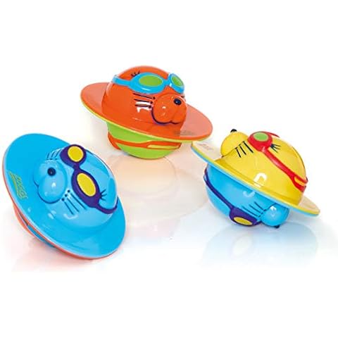 Zoggs Kid's Seal Flips Pool Water Toy, Multicolour, 3 pack Cover