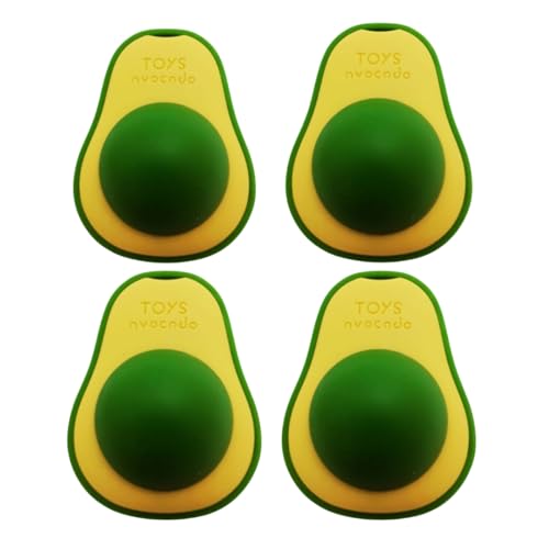 Kit 4 Abacates Catnip Brinquedo Interativo Erva para Gato Pet Col...