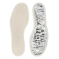 Bama Alutherm Airtech Kids - Warm Shoe Insoles for Children, Unique Air Chamber Insulation and Double Aluminum Cold Protection Shield, Cosy Shoe Insoles 1 pair -26/27 EUR - 8/9 UK Kids