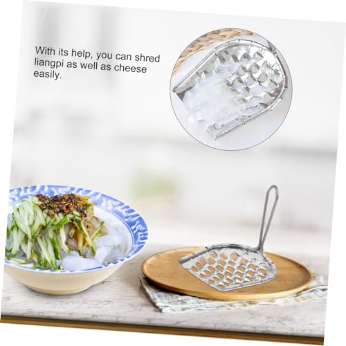 Rallador multifuncional de acero inoxidable para cocina miniatura 7