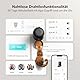 PETLIBRO Futterautomat Katze, Katzenfutter Automat Kabellos 2,4G WiFi Intelligenter Futterspender Katze, Wiederaufladbarer Akku mit 30 Tagen Batterielebensdauer, mit Edelstahlnapf, APP-Steuerung
