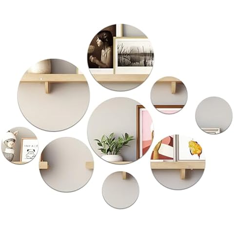 Miroirs Muraux ADERTOS 9PCS Cover