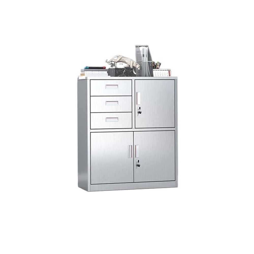 Aioneer Stainless Steel Office File Cabinet With Simple Design And Ample Storage Space