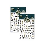 ハリーポッター ネイルシール 2個入り 大人 子供 ステッカー デカール セット 浮き彫り 立体 ネイルパーツ ネイルジュエリー コスプレ道具 爪飾り ファッション コレクション 誕生日 プレゼント 大人子供 小物 飾り かわいい ファッション プレゼントおしゃれ ネイルデコ 女の子 レディース DIY デコレーション